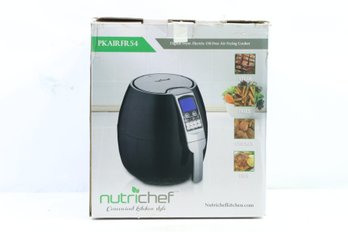 NutriChef Hot Air Fryer Oven - W/Digital Display, Electric Big 3.7 Qt Capacity Stainless Steel New