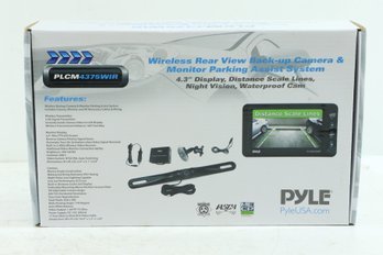 Wireless Backup Camera Kit & Parking Asistance, Waterproof Camera  4.3' Monitor