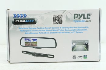 PYLE PLCM4550 - Car Camera Rear View Mirror Screen Monitor System With Parking