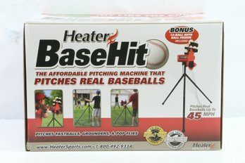 Heater Sports Base Hit Lite & Real Baseball Pitching Machine New