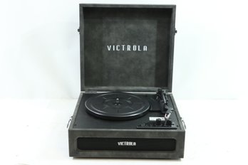 Victrola Brooklyn Special Edition 3-in-1 Bluetooth Suitcase Record Player Gray