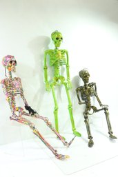 Group Of Hand Painted 24' Child Skeletons