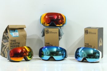 4 Pairs Of WildHorn Outfitters Roca Ski/Snowboard Goggles