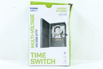 TORK 1109A-O 120-277V 40A Multi-Volt Mechanical Lighting Switch Timer