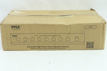 Pyle (PSS8) - Premium New And Improved 8 Zone Channel Speaker Switch Selector New