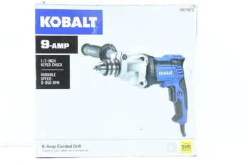 Kobalt - 1/2' Keyed Chuck (9 Amp) Variable Speed Corded Drill #0617602