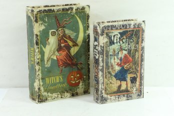 Pair Of Halloween Storage Boxes