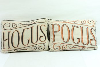 Pair Of Hocus Pocus Halloween Pillows