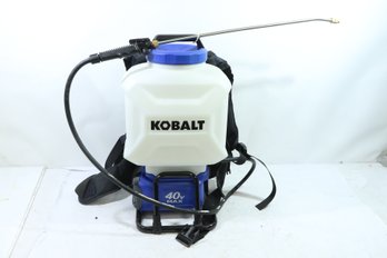 Kobalt 4-Gallons Plastic 40-volt Max Battery Operated Backpack Sprayer