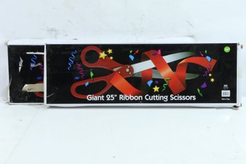 2 Giant 25' Ribbon Cutting Scissors New
