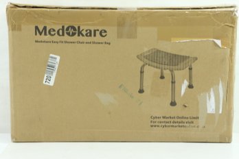 Medokare Shower Seat For Inside Shower - Bath Stool, Medical Chairs - White New