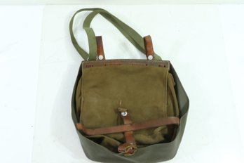 Vintage Datwyler Military Saddle Bag