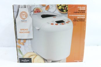 MasterChef Bread Maker- 2-Pound Programmable Machine W 19 Settings