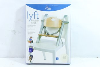 Svan - Lyft Booster Seat That's Ready To Go & Travelable White New
