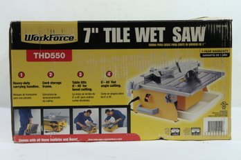 Workforce 7' Tile Wet Saw