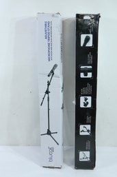 2 Blucoil Adjustable Microphone Tripod Stand With Boom Arm