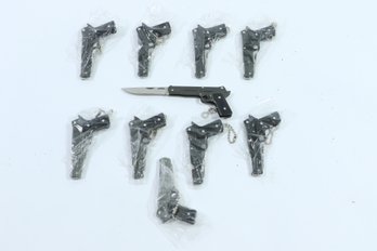 10 Mini Gun Knives New