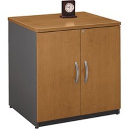 Bush Series C Collection 30W Storage Cabinet, Natural Cherry (WC72496A) New In Box