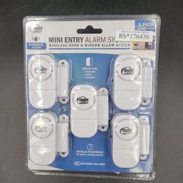 Set Flipo Security  Mini Entry Alarm System Includes 5 Alarms- Powerful Alarms
