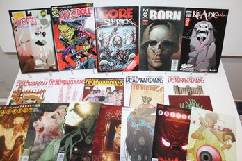 17 Comic Horror Group Feat. Gore/shriek #3 Collectible! -deadwardians - & More - Mature Level