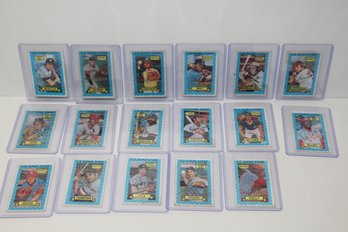 1974 Kelloggs 3-D Baseball Picture Cards - 17 Cards