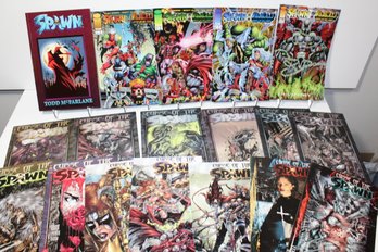 1996 Todd McFarlanes Spawn - Curse Of The Spawn #1-#13 (collectible #1 Issues) - Spawn Wildcats 1996 #1- #4