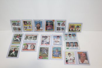 18 Card Vintage Baseball - Rookies - Seaver - Palmer - Carlton (1967-1992)