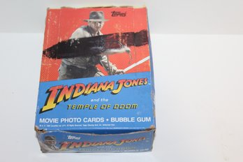 1984 Indiana Jones Wax Box - 36 Wax Packs