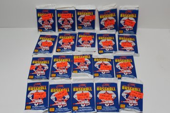 1989 Score Baseball Card Packs - 20 Packs To Rip.