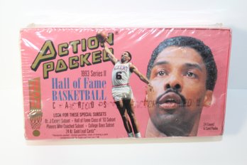 1993-94 Action Packed Series II Hall Of Fame Basketball Card Hobby Box - Sealed