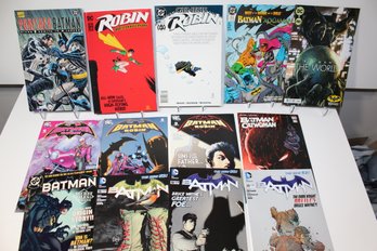13 Comics -  Punisher Batman Deadly Knights (1994) - Robin 80th Anniversary - Batman & Robin