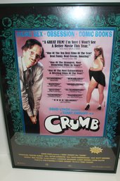 1995 Large Movie Poster - Crumb - One Sheet