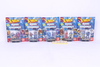 Group Of X -man Steel Mutants Action Figures New In Boxes