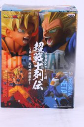 Dragon Ball Super Saiyan Son Goku Vegeta Figure New Open Box