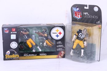 Group Of Football Action Figures New In Box