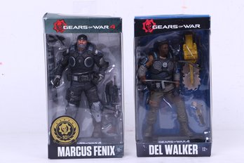 Two Gears Of War Action Figures New In Boxes