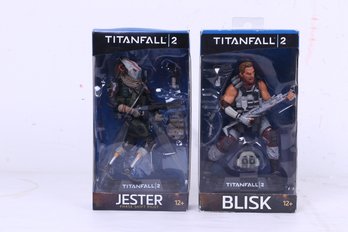 Two Titanfall 2 Action Figurines New In Boxes