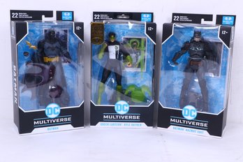 DC Multiverse Group Of Three Action Figures New In Boxes