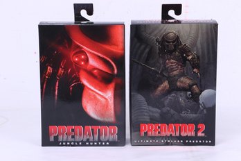 Lot Of Two Predator Action Figures New In Boxes