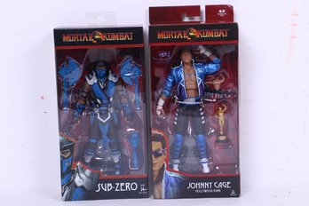 Lot Of Two Mortal Kombat Action Figures New In Boxes
