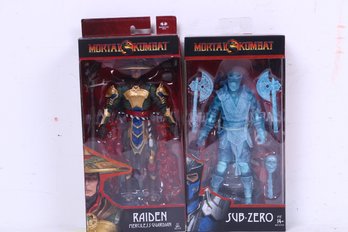 Lot Of Two Mortal Kombat Action Figures New In Boxes