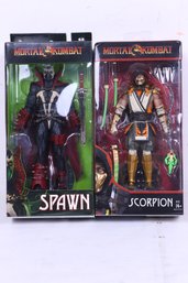 Two Mortal Kombat Action Figures New In Boxes