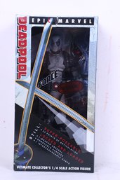 Large Epic Marvel Deadpool Ultimate Collector's 1/4 Scale Action Figure New In Box
