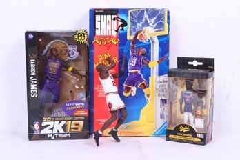 Group Of Basketball Action Figures New In Boxes  Including Michael Jordan - Loose