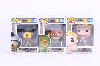 Lot Of Three Funko Pop! Fallout New In Boxes