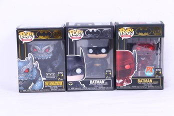 Lot Of Three Funko Pop! Batman New In Boxes