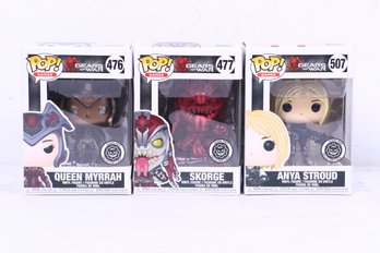Lot Of Three Funko Pop! Games God Of War New In Boxes