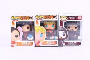 Lot Of Three Funko Pop!  New In Boxes