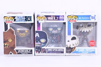 Lot Of Three Funko Pop! New In Boxes
