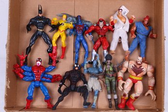 Group Of Loose Action Figures